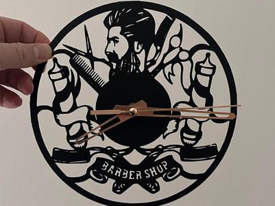 Clock – Barber Shop