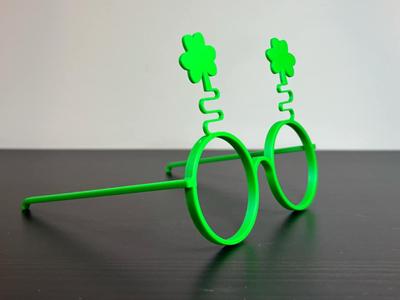 Toddler and Kids St Patricks Day Glasses no ams