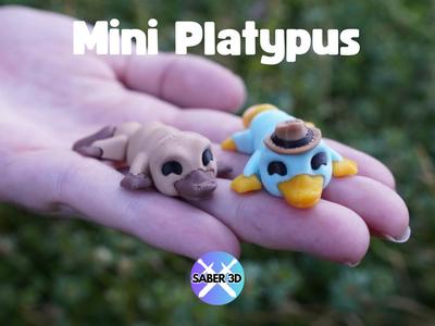 Mini Articulated Platypus (and Perry the Platypus)