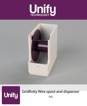 Gridfinity Wire Spool Holder