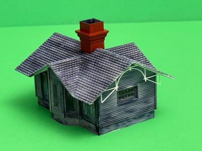 TRAIN STATION #3 HO SCALE