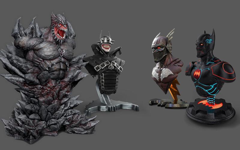 Dc Metal Bundle  3D Model Collection