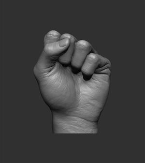 Fist printable