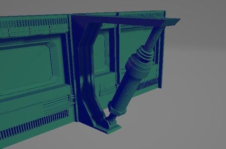 Klingon /Industrial Pillars collection- Star Trek