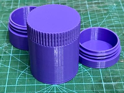 Small Bottle Small Lid Storage Jars Screw Threads