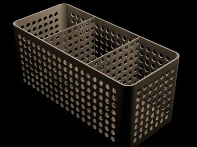 A storage box for hair combs, hair ties and clips for ‘Xiao Mian Ao’ (a Chinese term of endearment for a child, literally meaning ‘little cotton jacket’)