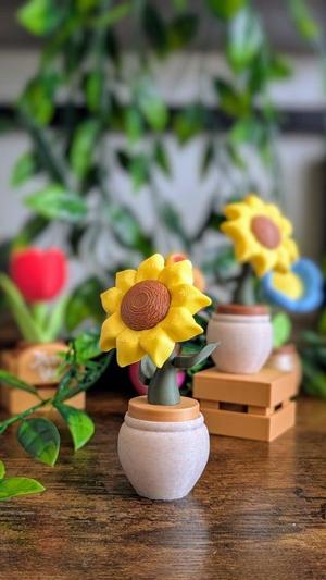 Sunflower clicker (Table Garden)