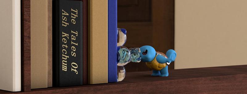 Squirtle Bookend – Pokémon Starter Series