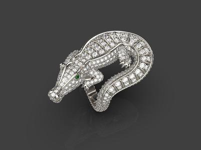 Crocodile ring