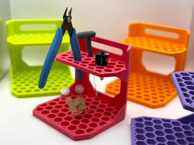 Desk Shelf & Tool Rack – Half Size