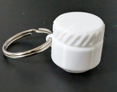 Another Pill Box Key Chain