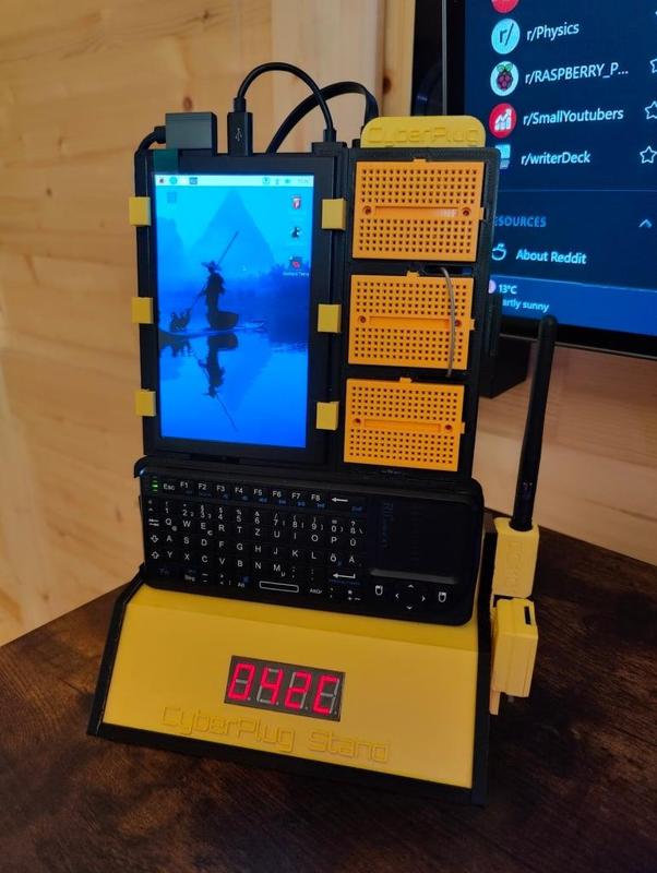 CyberPlug Stand with 7-Segment Display