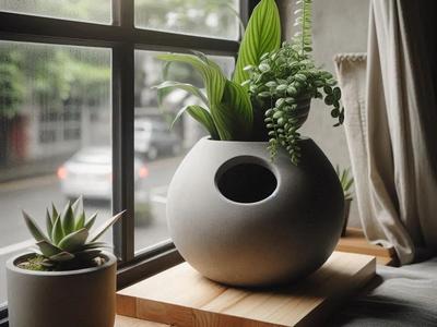 Stylish Self Watering Plant Pot