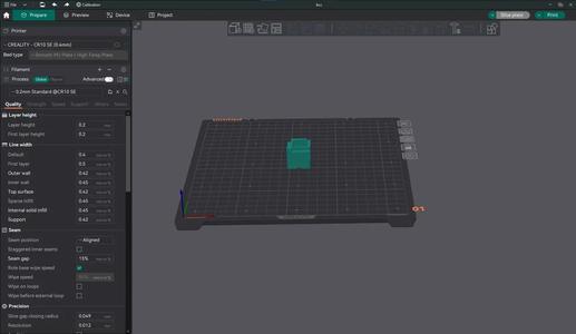 Creality CR10SE Orca Slicer Profile (ENHANCED)