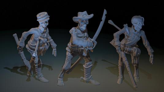 High Noon: Wild West Undead Cavalry Pack