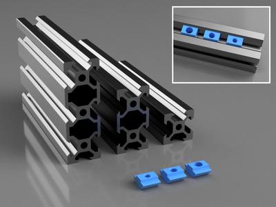 Extrusion Profiles 2020/2040/2060 + T-nuts M3/M4/M5
