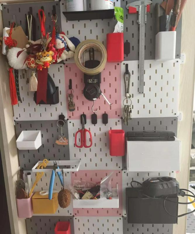 IKEA pegboard accessories