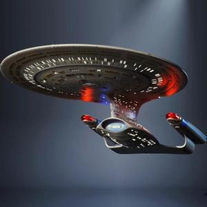 USS Enterprise NCC-1701-D 3D Printing Model | Assembly