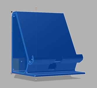 Ipad/Tablet-Halter mit Ladekabelöffnung