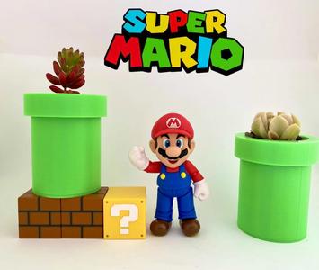Super Mario Bros Pipe Planter / Pen Holder