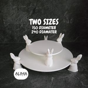Easter Bunny Serving Plate / Decoration / Functional / Brunch