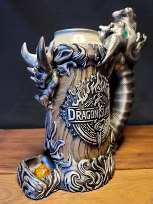 12oz. Dragon Slayer Can Cozy Dice Tower