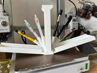 Pen holder sword box