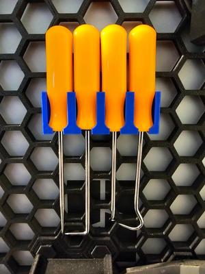 HSW (Honeycomb Storage Wall) Pick Holder for Harbor Freight #63697 / PT Tools Picks