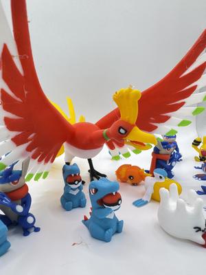 Ho-Oh Pokemon (3mf included)