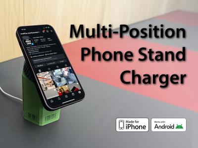 Multi-Position Phone Stand Charger