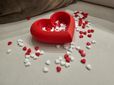 Big and small hearts decoration