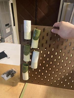 Skadis Hook for Extruded Test Tiles