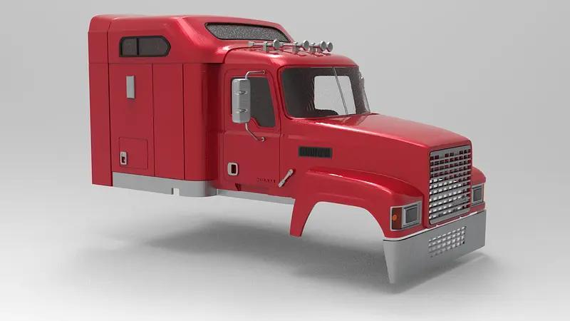 1/14 MACK CHU 613 Semi Truck