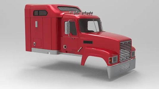 1/14 MACK CHU 613 Semi Truck