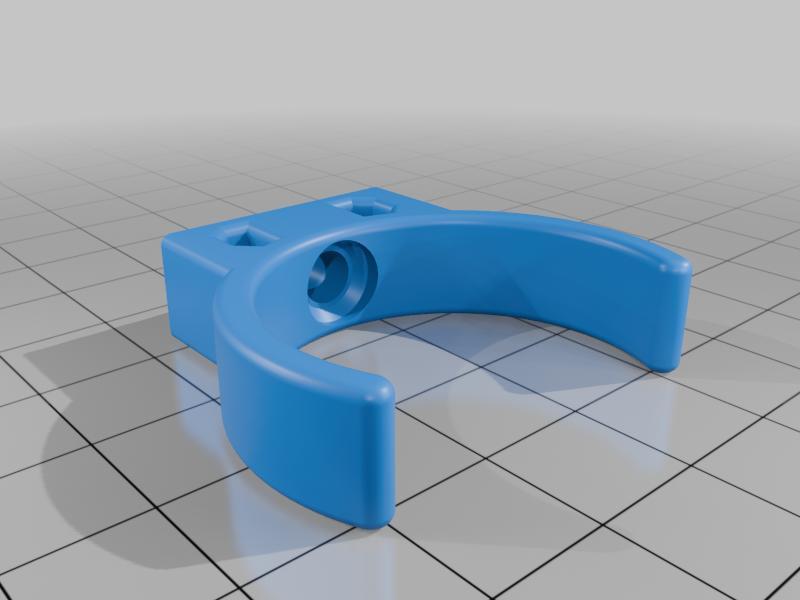 Abrazadera para PPR de 20, 25 y 32mm + SW parametrico (Pipe clamp for 20, 25 and 32mm PPR + SW parametric)
