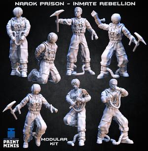 Lunar Prisoners – Modular Inmate Rebellion – Narok Prison Collection