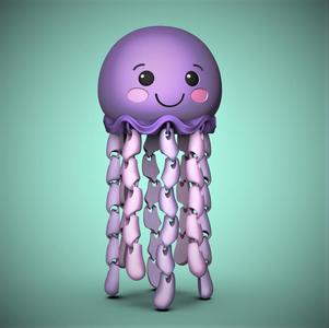 Jiggly Jellyfish (Articulated)