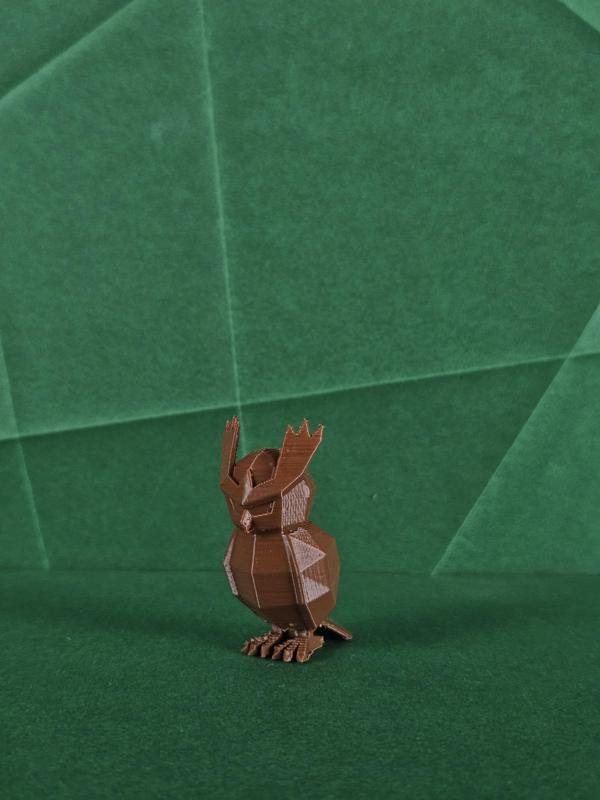 Noctowl Low Poly