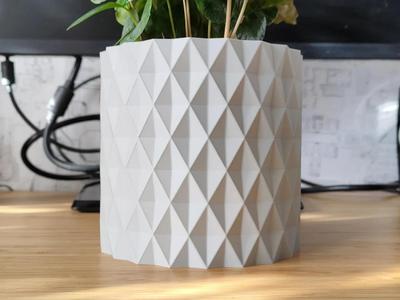 Rhombus Plant pot and Planter – Vase mode design