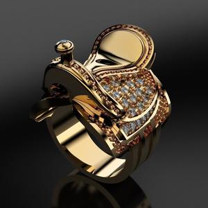 Horse Saddle Ring