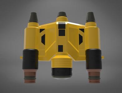 Heavy Infantry Mandalorian Jetpack