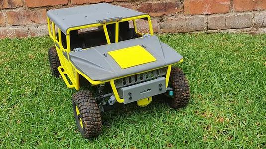 3D Printed RC Car buggy “Hummgy” by AN3DRC