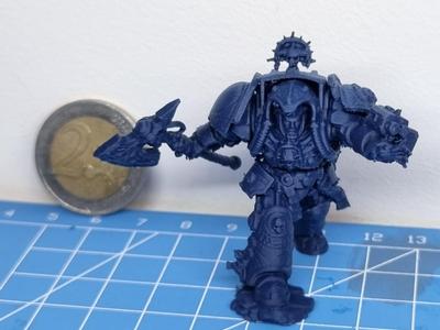 Space Soldier Bookkeeper Terminator WarAxe 50K
