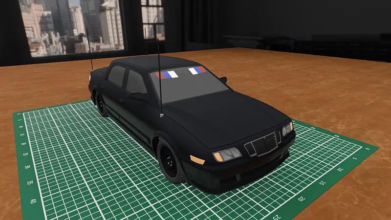 RC 1/10 Police Civic Cruiser – Heat Level 2 Undercover