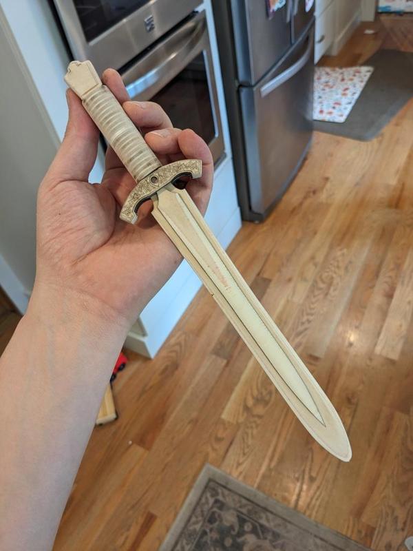 Small sword and sheath (toddler size)