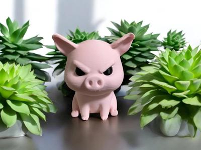 Angry Little Pig
