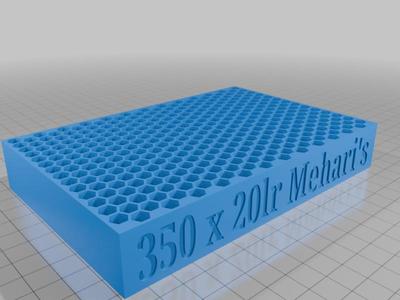 350 x 22LR ammo tray
