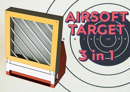Airsoft Target – BB Target Trap – Shooting Target