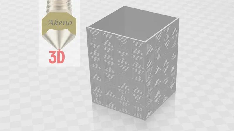 Beautiful Square Vase