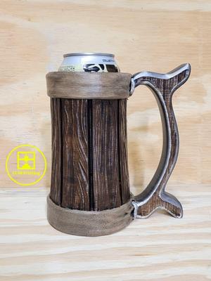 Tavern Stein – Leather Wrapped – Tallboy and 12oz